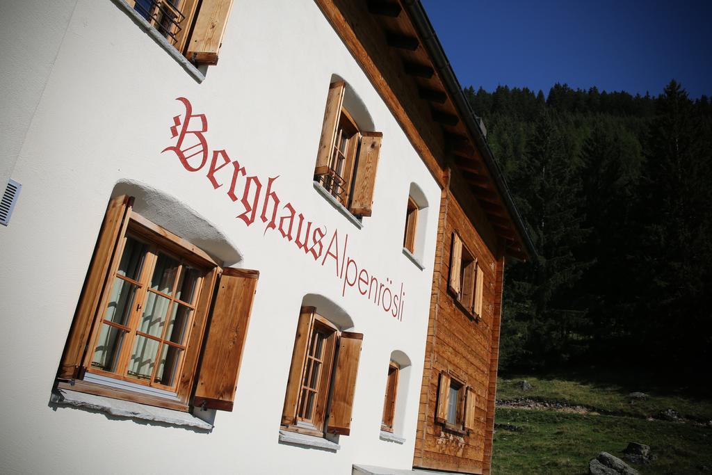 Hotel Berghaus Alpenroesli Klosters Exteriér fotografie