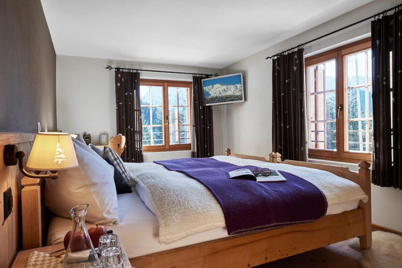 Hotel Berghaus Alpenroesli Klosters Exteriér fotografie